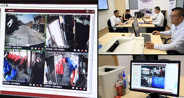 SMT monitorea unidades de transporte público que cuentan con cámaras