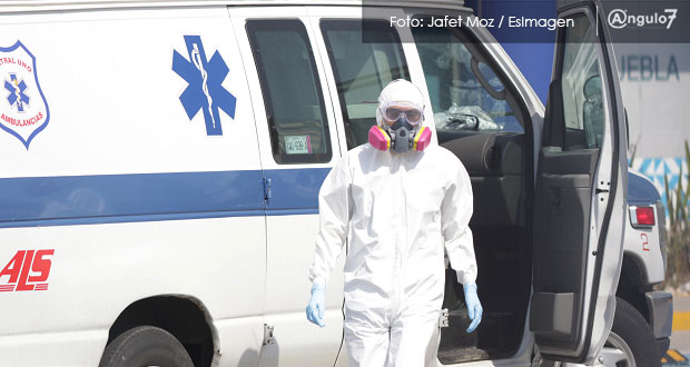 Suben casos de Covid en Puebla a 621 y ocupación de camas con ventilador a 15%