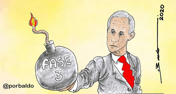 A cuidarse por la fase 3 del Covid-19: Gatell