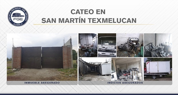 En San Martín, Fiscalía catea inmueble con autopartes robadas