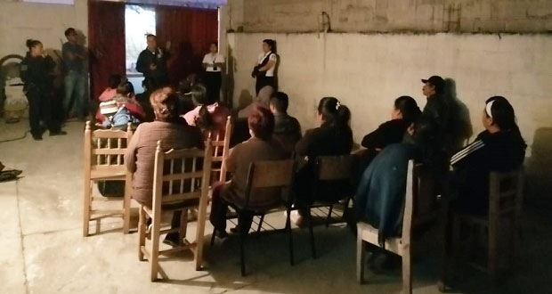 En colonia 2 de Marzo, habitantes alistan estrategias de seguridad