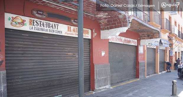 Más de 2,200 comercios de Puebla capital ya no abrirían por Covid-19: Canaco