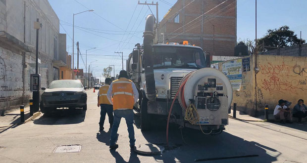 Con gestión de Antorcha, desazolvan drenaje en Balcones del Sur