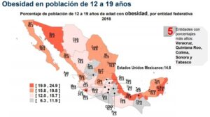 En 2018, 9% de población en Puebla con diabetes y 8.5% con obesidad: Inegi