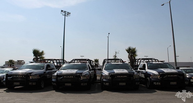 SSP de Puebla entrega patrullas a 27 municipios