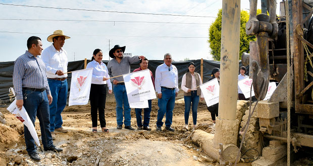 Comuna de Cuautlancingo va por pozo de agua con inversión de 2.3 mdp