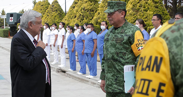 Ejército recibirá a enfermos de Covid-19 en 3 regimientos de Puebla y Atlixco