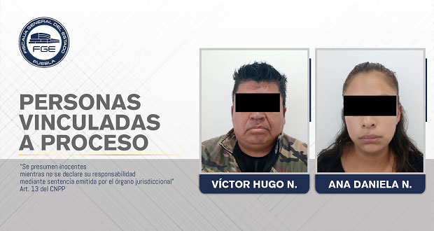 Caen madre y padrastro por el feminicidio su hija de dos años