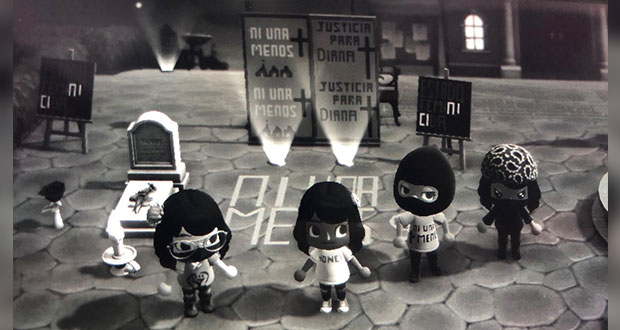 Usan Animal Crossing para manifestarse contra feminicidio de Diana