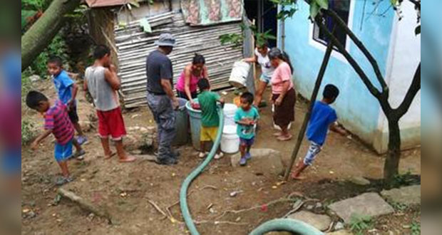 Conagua lleva 114 millones de litros de vital líquido a 15 entidades