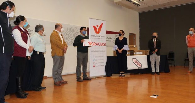 Donan IUSA y Juntos por la Salud 20 respiradores para pacientes Covid