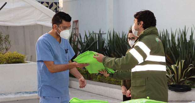 Iberdrola dona mil 500 kits médicos para hospitales Covid en Puebla