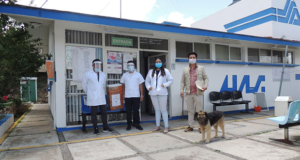 Ante pandemia, Minera Gorrión entrega apoyos en Puebla