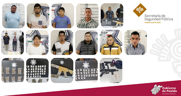 SSP detiene a 24 personas relacionados con delitos de alto impacto