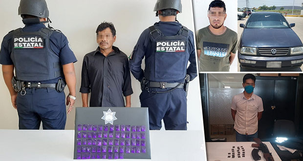 SSP detiene a 3 presuntos narcovendedores; uno sería de “Los Pata”