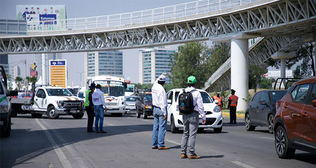 Sancionan a 455 conductores en 3a semana de "Hoy No Circula" en Puebla