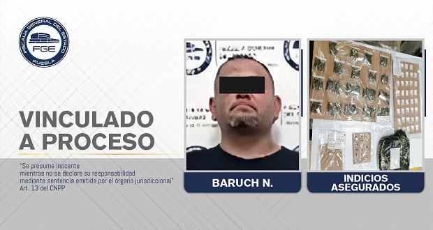 Vinculan a proceso a presunto narcomenudista