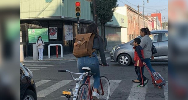 Piden poblanos ciclovías en 14 vialidades; bulevar 5 de Mayo, entre estas
