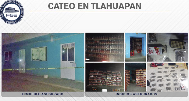Aseguran droga en Tlahuapan