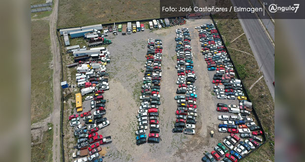 En Puebla capital, corralón cuesta $81 al día; 15 grúas dan arrastre gratuito