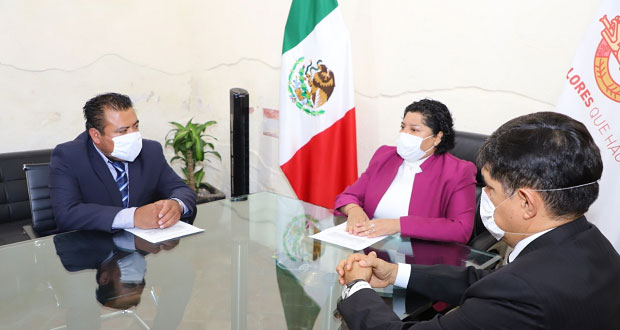 Para reforzar seguridad, dan moto a inspectoría de San Andrés Cholula