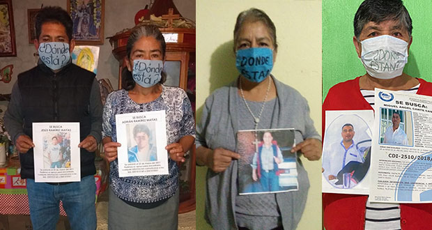 “10 de mayo, de lucha y de protesta”: madres de desaparecidos en Puebla. Foto: Facebook / DESAPARECIDOSPUEBLA