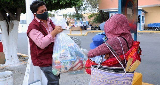 DIF estatal entrega despensas a grupos vulnerables por contingencia