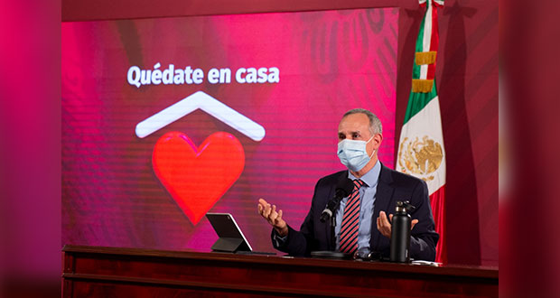 Van 7,633 muertos por Covid en país; cubrebocas será medida nacional