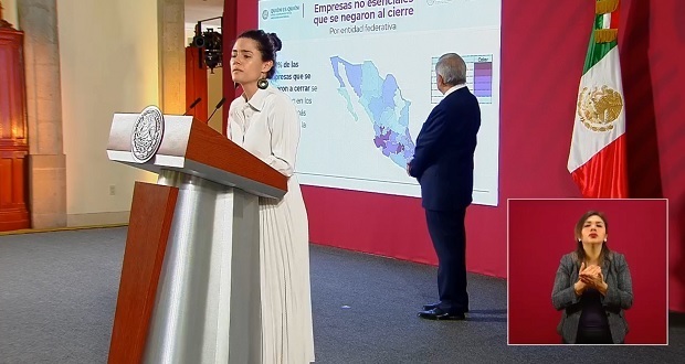 Cumple 95% de las empresas con paro de labores por Covid-19: STPS