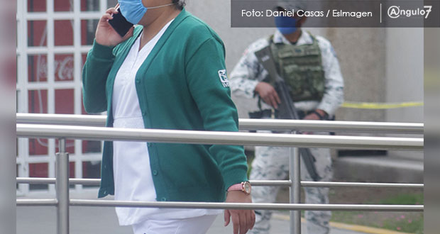 Algunos poblanos salen a la calle mientras nosotras nos exponemos: enfermeras