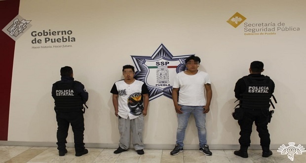 Detienen SSP a dos presuntos narcomenudistas en San Baltazar