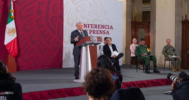 Cifras muestran reencuentro familiar y delitos comunes a la baja: AMLO