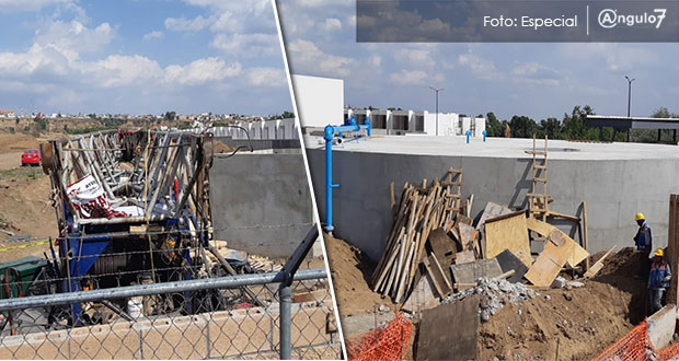 Pese a "clausura" de Comuna, sigue construcción de pozo en Almecatla: vecinos