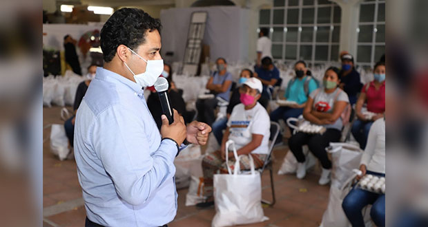 San Andrés entrega 175 despensas de programa “Valores a tu mesa”