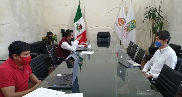 Ayuntamiento de San Andrés y Udlap afinan estrategias de seguridad
