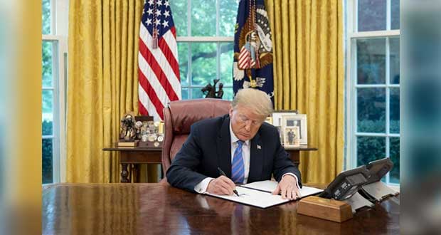 Casa Blanca difunde decreto que promulga en ley de EU para T-MEC