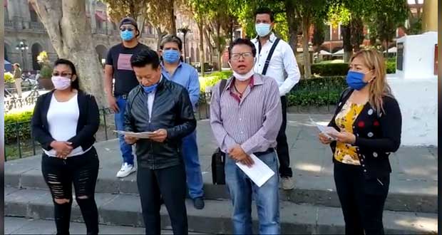 Edil de Almecatla acusa en CDH a alcaldesa de Cuautlancingo por homofobia