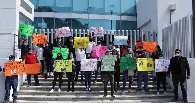 Exigen a FGE justicia contra asesina de hombre en motel de Acajete