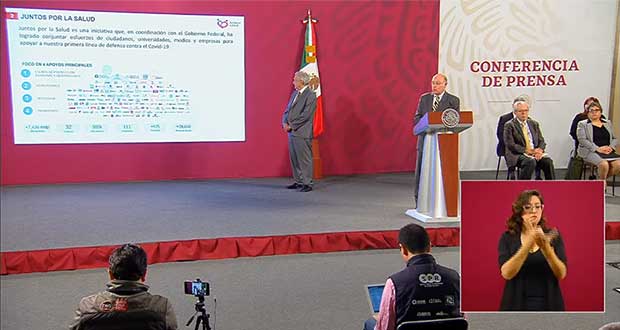 Juntos por la Salud da 500 mil kits a médicos que atienden Covid