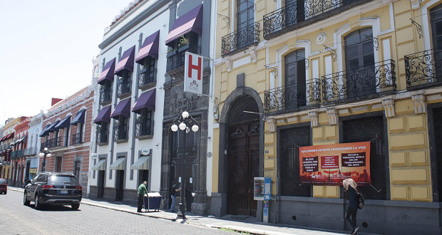 Solo 22.5% de hoteles, abiertos en ciudad de Puebla por Covid-19