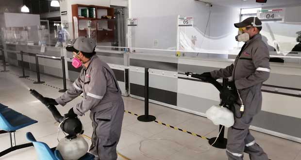 Issste rechaza que haya brote de Covid-19 en oficinas de Puebla