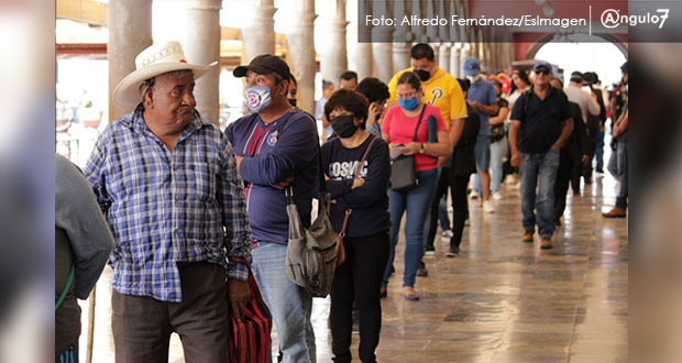 Puebla llega a 3 mil 291 contagios de Covid-19 y 533 decesos