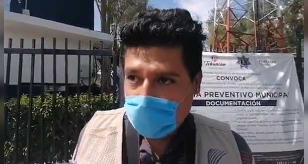 Ministeriales borran material de reportero en Tehuacán tras detenerlo