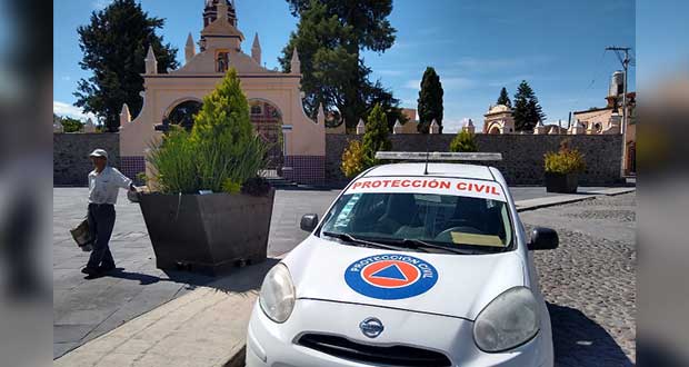 PC de San Andrés impide baile comunitario en Tonantzintla