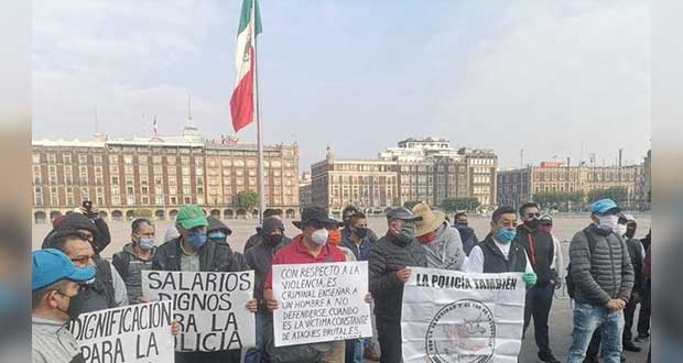 Policías retuvieron a personal de la CNDH durante marcha en CDMX