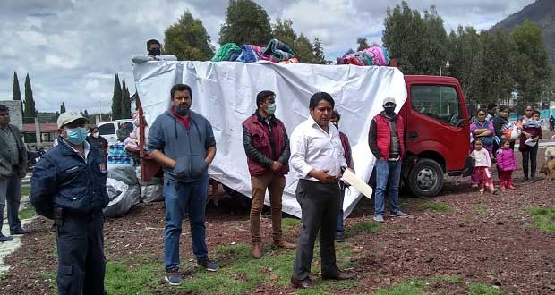 En Portes Gil, realizan trabajos de limpieza tras fuertes lluvias