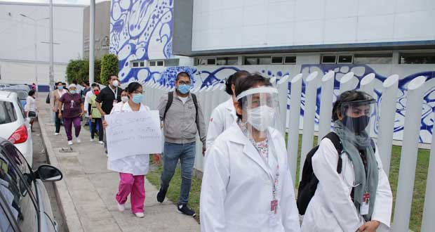 Exigen pago de de “riesgos profesionales” clínica del Issste por CAPU