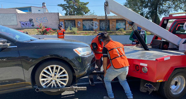 Remite SMT 418 automóviles durante cuarta semana del Hoy No Circula