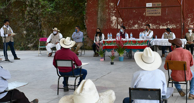 Gobierno federal lleva Sembrando Vida a campesinos de Chiconcuautla