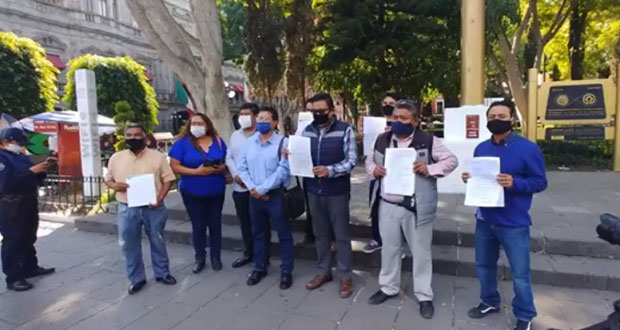  En Tlaxcalancingo, piden a Karina Pérez apoyo con más seguridad